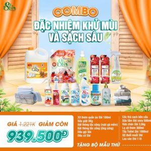 COMBO ĐẶC NHIỆM KHỬ MÙI VÀ SẠCH SÂU