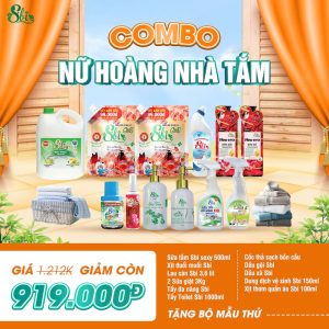 COMBO NỮ HOÀNG PHÒNG TẮM 919K