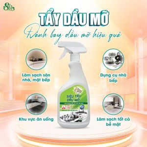 SIÊU TẨY DẦU MỠ, XOONG NỒI SBI 500ML